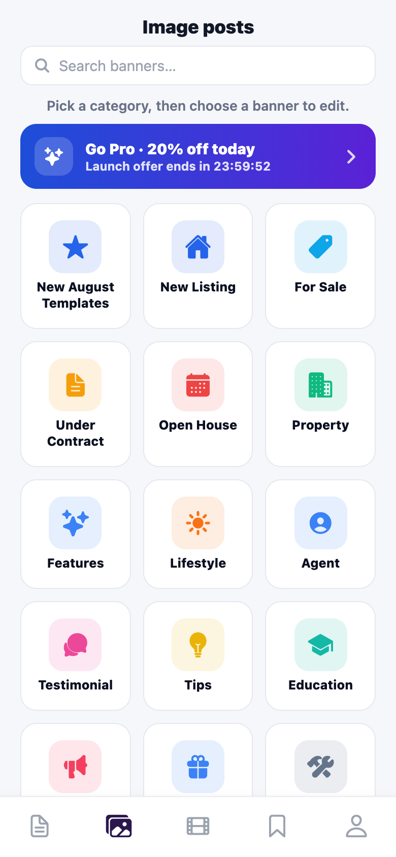 PropVid app screenshot 1