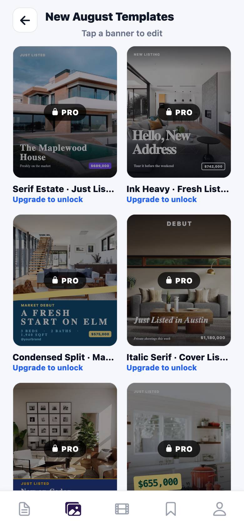 PropVid app screenshot 2